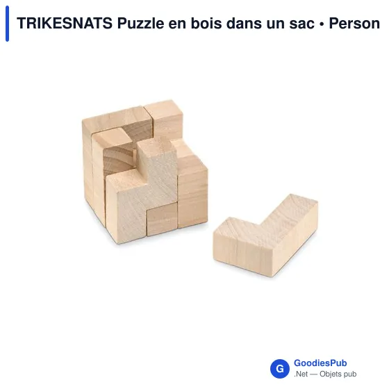 TRIKESNATS Puzzle en bois dans un sac - Image 2
