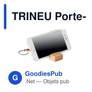 TRINEU Porte-clés support smartphone - Miniature 3