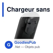 Chargeur sans fil personnalisable Triple-Up RCS avec logo - Miniature 4