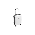 Variante blanc - Trolley personnalisable en ABS Serafina avec logo