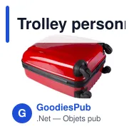 Trolley personnalisable avec coque rigide en ABS - Veronaavec logo - Miniature 5