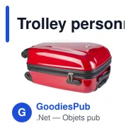 Trolley personnalisable avec coque rigide en ABS - Veronaavec logo - Miniature 6