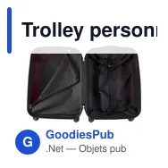 Trolley personnalisable avec coque rigide en ABS - Veronaavec logo - Miniature 7