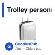 Trolley personnalisable avec coque rigide en ABS - Veronaavec logo - Miniature 10