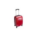 Variante rouge - Trolley personnalisable avec coque rigide en ABS - Veronaavec logo
