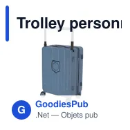 Trolley personnalisable Corbin avec logo pour vos voyages d'affaires - Miniature 9