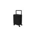 Variante noir - Trolley personnalisable Corbin avec logo pour vos voyages d'affaires