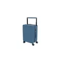 Variante bleu - Trolley personnalisable Corbin avec logo pour vos voyages d'affaires