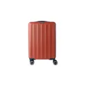 Variante terracotta - Trolley personnalisable en ABS avec coque rigide - Alaricavec logo