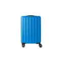 Variante bleu - Trolley personnalisable en ABS avec coque rigide - Alaricavec logo