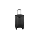Variante noir - Trolley en ABS personnalisable avec logo - Modèle Elke