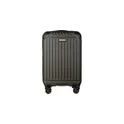 Variante gris foncé - Trolley en ABS personnalisable avec logo - Modèle Elke