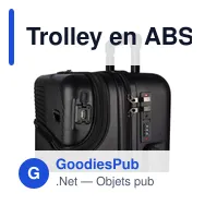 Trolley en ABS Ulf - Miniature 11