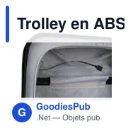 Trolley en ABS Ulf - Miniature 12