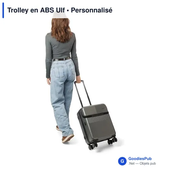 Trolley en ABS Ulf - Image 4