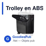 Trolley en ABS Ulf - Miniature 10
