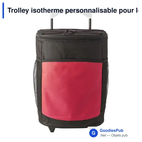 Trolley isotherme personnalisable pour logo - Isma