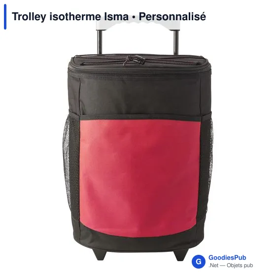Trolley isotherme personnalisable pour logo - Isma - Image 1