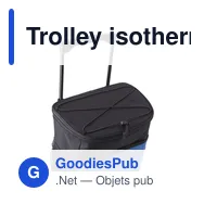 Trolley isotherme personnalisable pour logo - Isma - Miniature 3