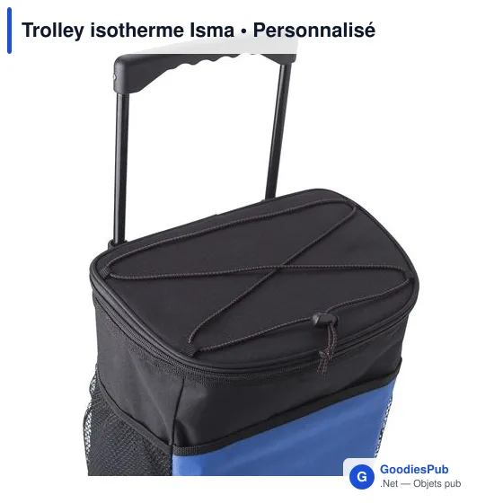 Trolley isotherme personnalisable pour logo - Isma - Image 3