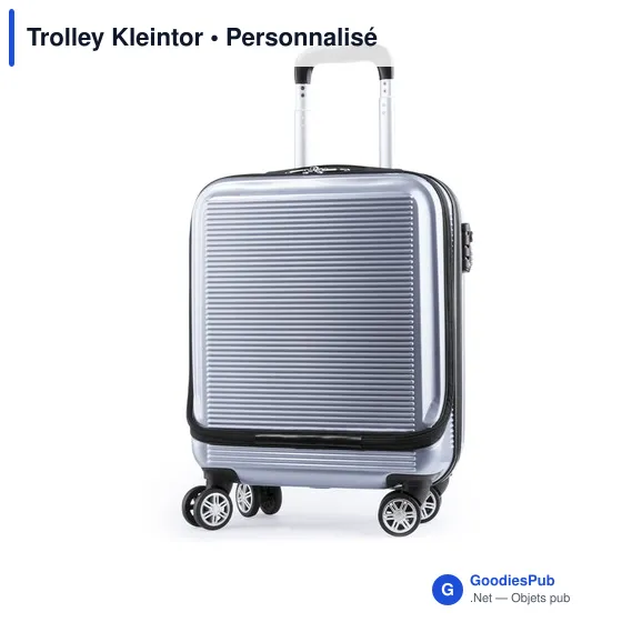 Trolley personnalisable avec logo pour entreprises - Kleintor - Image 1