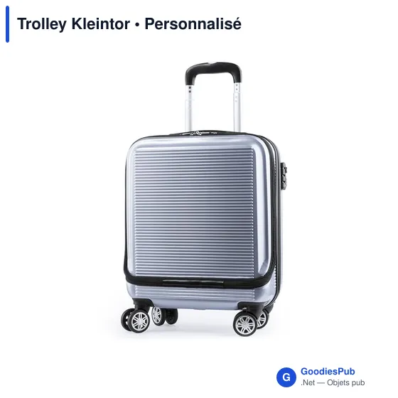 Trolley personnalisable avec logo pour entreprises - Kleintor - Image 2