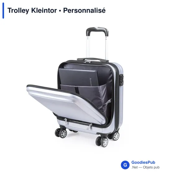 Trolley personnalisable avec logo pour entreprises - Kleintor - Image 3