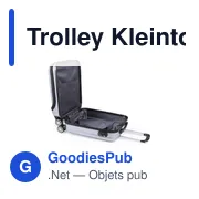 Trolley personnalisable avec logo pour entreprises - Kleintor - Miniature 5