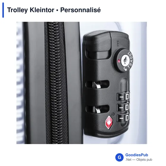Trolley personnalisable avec logo pour entreprises - Kleintor - Image 7