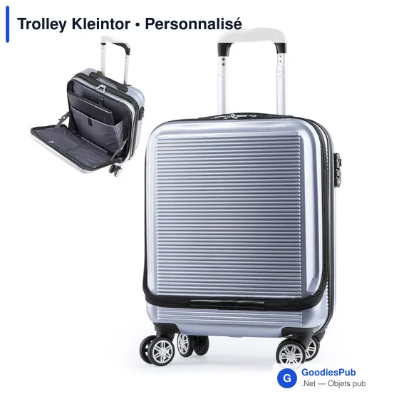 Trolley personnalisable avec logo pour entreprises - Kleintor - Image 8