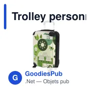 Trolley personnalisable avec logo - Valise Pletux - Miniature 3