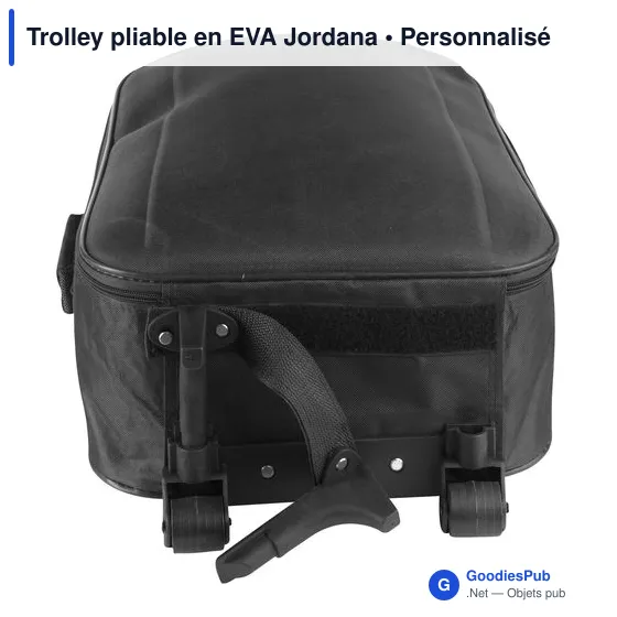Trolley pliable personnalisable en EVA avec logo - Jordana - Image 5