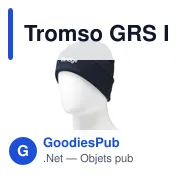 Bonnet personnalisable Tromso GRS RPET avec logo - Miniature 1