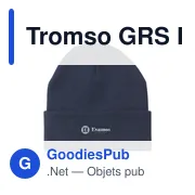 Bonnet personnalisable Tromso GRS RPET avec logo - Miniature 2