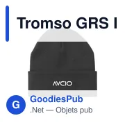 Bonnet personnalisable Tromso GRS RPET avec logo - Miniature 8