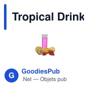Bouteille d'eau personnalisable Tropical Drink 700 ml avec logo - Miniature 5