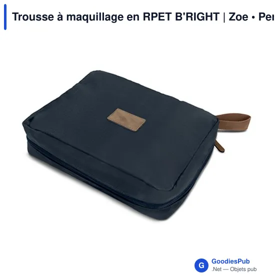 Trousse à maquillage personnalisable B'RIGHT avec logo - Image 3