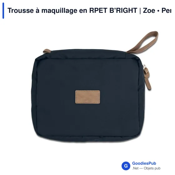 Trousse à maquillage personnalisable B'RIGHT avec logo - Image 5