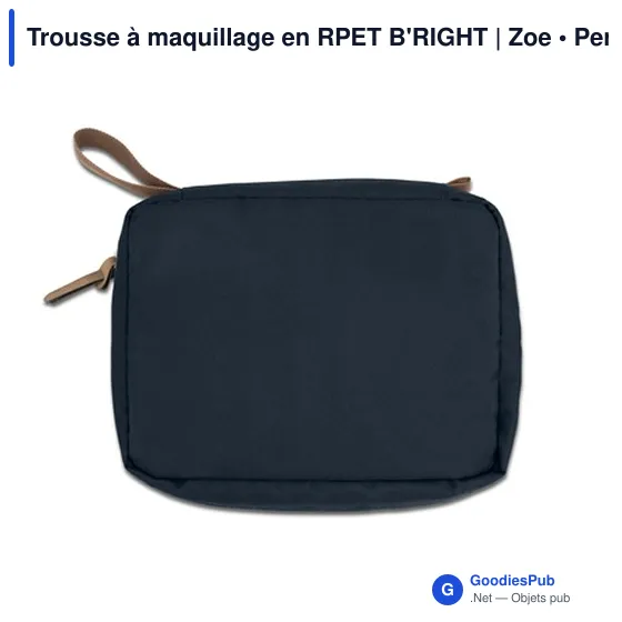 Trousse à maquillage personnalisable B'RIGHT avec logo - Image 6
