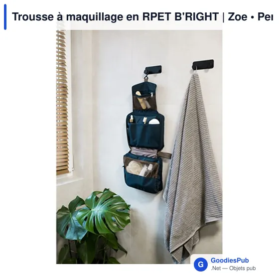Trousse à maquillage personnalisable B'RIGHT avec logo - Image 8