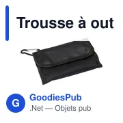 Trousse à outils personnalisable en polyester 600D avec logo - Miniature 4