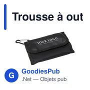 Trousse à outils personnalisable en polyester 600D avec logo - Miniature 6