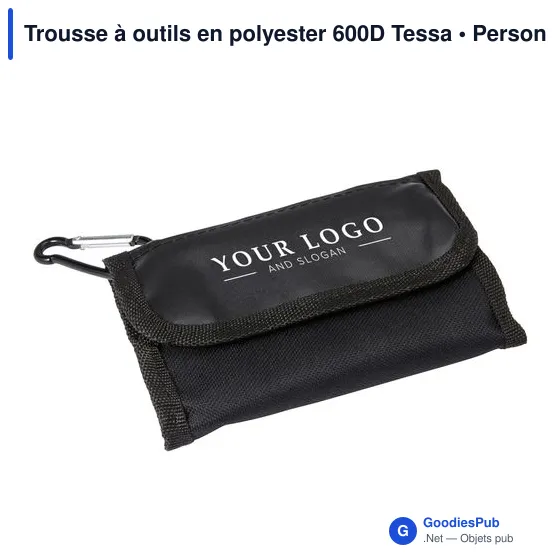 Trousse à outils personnalisable en polyester 600D avec logo - Image 6