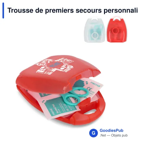 Trousse de premiers secours personnalisable 10 pièces avec logo - Elbrus