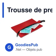 Trousse de premiers secours personnalisable 13 pièces avec logo - Denali - Miniature 3