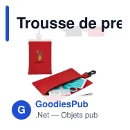 Trousse de premiers secours personnalisable 14 pièces avec logo - Rora - Miniature 1