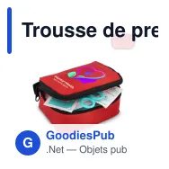 Trousse de premiers secours personnalisable 16 pièces avec logo - Fuji - Miniature 1