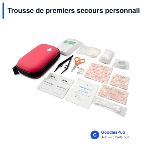 Trousse de premiers secours personnalisable avec logo | Bao