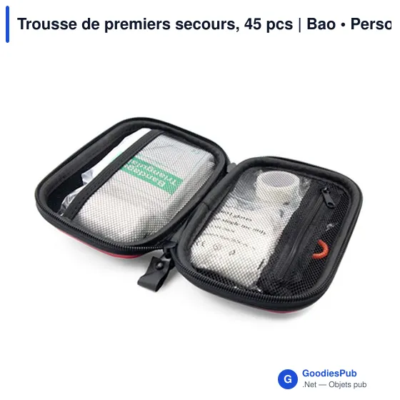 Trousse de premiers secours personnalisable avec logo | Bao - Image 4