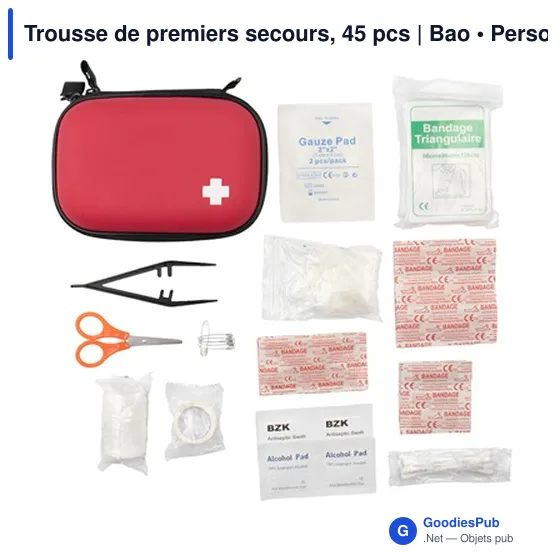 Trousse de premiers secours personnalisable avec logo | Bao - Image 6